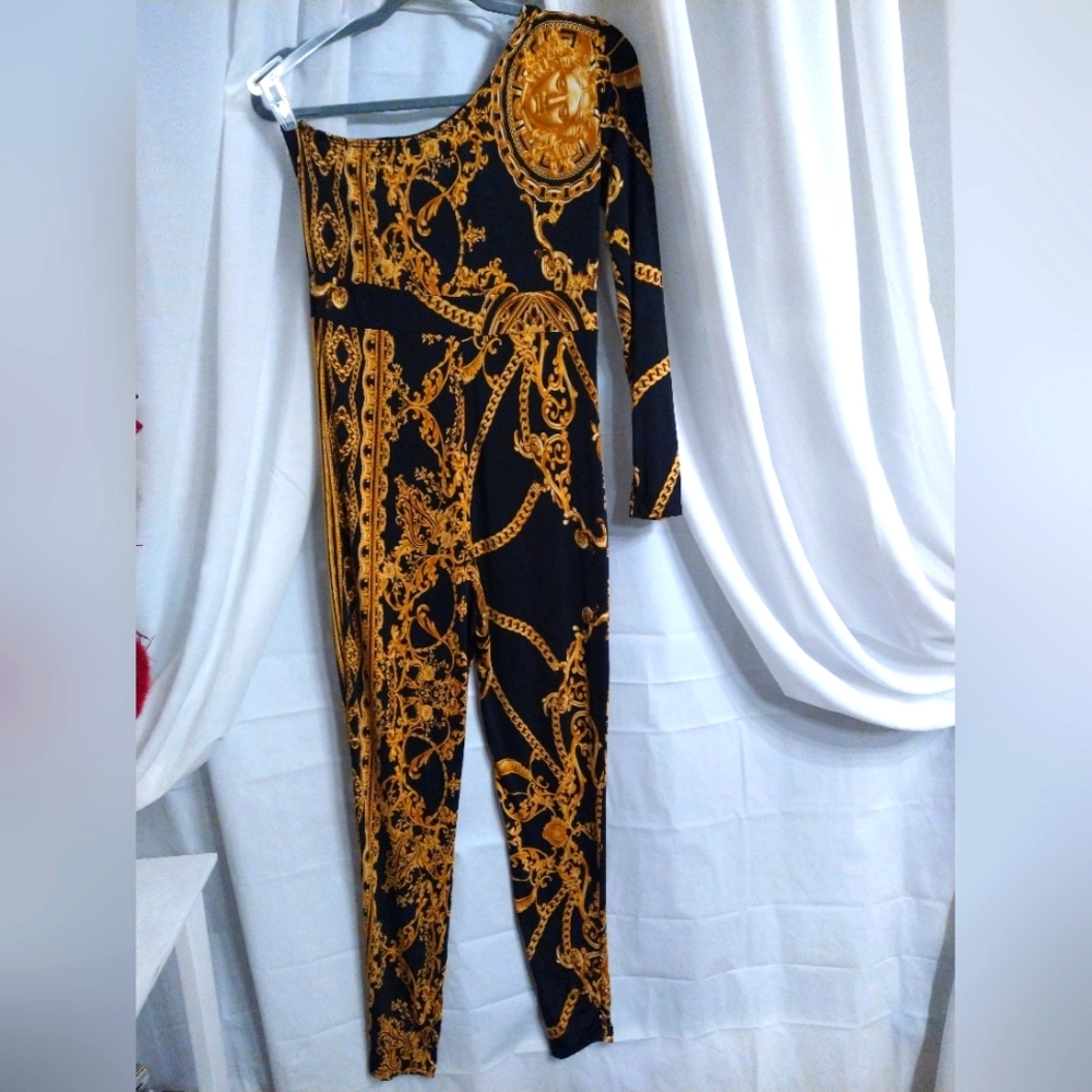 one sleeve jumpsuit NWOT